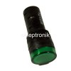 Kontrolka led 19mm 12V AC/DC AD16-16C zielona