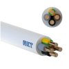 Przewód YDY żo 4x10 mm2 (450/750V) instalacyjny okrągły biały NYM-J (bębnowy) 13025038/B NKT