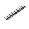 8x RGB LED Stripe - WS2812B - for Racing Drones - Drone Lighting - 2812-8