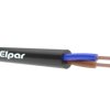 Przewód OW 2x2,5 mm2 (300/500V) gumowy warsztatowy H05RR-F (krążki 100m) 5901854403199 ELPAR