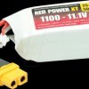 Li-Po battery, 11.1 V, 1100 mAh