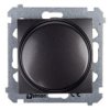 Simon 54 Ściemniacz Naciskowo-Obrotowy 20-500W Antracyt Ds9t.01/48