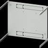 Mounting plate, metal, (L x W x H x D) 600 x 600 x 450 x 400 mm, for 3KL-, 3KA715, 3- or 4 pole, 8PQ6000-2BA68