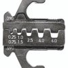 Wkładka do zaciskarki Rennsteig Werkzeuge 629 090 3 0 1, 0.25 do 6 mm²