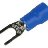 Końcówka; M3,5; widełkowa; izolowany; 01101-SVS2-3.5; niebieski; proste; na przewód; 1,5÷2,5mm2; cynowane; zaciskany
