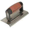 Marshalltown M176D Cement Edger Curved & Straight End DuraSoft Handle 6 x 3in