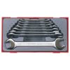 Teng TT6208 Metric Open End Spanner Set, 8 Piece