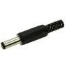 Wtyk; 2,1mm; zasilające DC; 5,5mm; 14,0mm; DCP-02-2.1B; proste; na przewód; lutowany; plastik