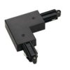 Konektor 90 stopni do LUXSYSTEM-1F black CreeLamp czarny oświetlenie szynowe