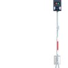 Sygnalizator świetlny z sygnałem blokady toru Marklin 074391, 78 mm, skala H0