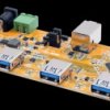 EX-1184HMVS-2-PL USB 3.2 Gen 1 4-port hub board, 15 kV ESD