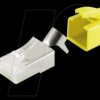 BS72067-Y plug SET cable up to AWG 23 yellow packing unit 1