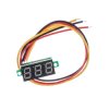 woltomierz LED 0-99V DC 0,36