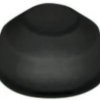 Sealing cap, round, Ø 18.2 mm, black, for pushbutton switch, 5.52.008.061/0100