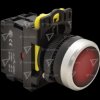 Przełącznik przycisk bistabilny sterowniczy podświetlony 22mm czerwony Tracon