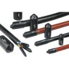 HellermannTyton 416-12046 Heatshrink end cap 1pc black durable