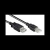 Przewód USB 2.0 męsko-żeński 15cm - przedłużacz