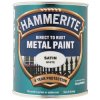 Hammerite 5092886 Direct to Rust Satin Finish Metal Paint White 750ml