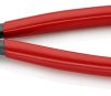Szczypce tnące boczne z tworzywa sztucznego, powlekane fosforanowane, czarne 180 mm KNIPEX 70 01 18
