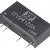 Przetwornica DC/DC 1W 24VDC / 12VDC 83,3mA SIP ITV2412SA