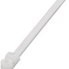 Cable tie, PA, (L x W) 380 x 7.8 mm, bundle-Ø 4 to 104 mm, transparent, -40 to 85 °C, 3240726