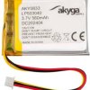 Pakiet akumulatorów Akumulator specjalny, LiPo Akyga LP503040, 3.7 V, 560 mAh