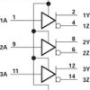 Quad RS-485 Differential Line Drivers | DW | 16 | 0 to 70