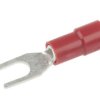 Konektor zaciskowy płaski Izolowane, 3.7mm, Czerwony 16AWG 1.5mm² 22AWG 0.5mm² RS PRO