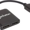 Splitter DisplayPort Manhattan 207768 1 szt.