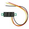 Cyfrowy woltomierz panelowy 0,28" 0-100V niebieski