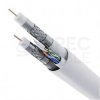 Kabel multimedialny tc’Multikabel B2ca LSOH 1x UTP kat.5e + 2x RG6 75ohm + 1x FO FTTH 2J SM 9/125 biały TC'EQ
