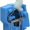 PCB terminal, 1 pole, pitch 5 mm, AWG 28-12, 24 A, cage clamp, blue, 257-844