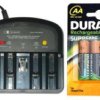 ładowarka MW 9168 GS + 4 x R6 AA Ni-MH Duracell 2450mAh