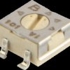 3314G-1-101E Precision potentiometer, trimmer, SMD, vertical, 0.1 kOhm