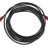 Kabel; patchcord; U/UTP; CAT 5e; 4m; czarny; RJ4540Bo; linka; Cu; okrągły; PVC; 2x wtyk RJ45