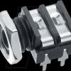 FCR1281 Built-in jack socket mono, 2 pin, 3.5 mm