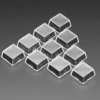 Adafruit Black Relegendable Plastic Keycaps for MX Compatible Switches