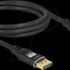 80621 DisplayPort 1.4 cable, 8K 60 Hz, black, 2.0 m