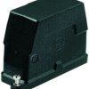Grommet housing, size 16B, die-cast aluminum, M25, angled, screw locking, IP69/IPX9K/IP68/IP65, 19400160511