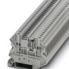 Component terminal block, screw connection, 0.14-4.0 mm², 2 pole, 500 mA, 8 kV, gray, 3064140