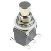 Latching On-On Foot Switch DPDT Side Mount Terminals
