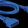 82943 USB 3.0 internal extension cable, pin header plug/socket