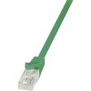 LogiLink CP2025U RJ45 Network Patch Cable Cat 6 U/UTP 0.50m Green 1 pc(s)