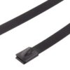 Opaska Kablowa 200Mm 7.9 Mm Stal Nierdzewna Z Powłoką Poliestrową 100 Sztuk...