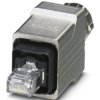 Złącze RJ45, VS-PPC-C1-MNNA-4Q5-EMC Złącze RJ45 Męski Kabel Cat5 Phoenix Contact Ekranowane, proste 4-żyłowe 1