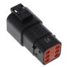 ITT Cannon 132066-6206 Connector Female Shrouded Reliable Durable Design