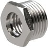 Reducer piece, L 13 mm, 60 bar, stainless steel, for pipe systems, 111624