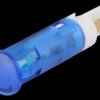 QS81XXB24 Indicator LED, 24 V DC, 8 mm, FASTON, blue