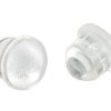 PLW5-6MM Rura oświetleniowa LED, Sztywny Montaż na panelu, Prosty, dł. 6 mm, 1-drożny, Bivar Przezroczysty 5 mm