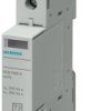 Ochronnik przepięciowy 1-fazowy, montaż Szyna DIN, -40 → +80 °C., Siemens 5SD
